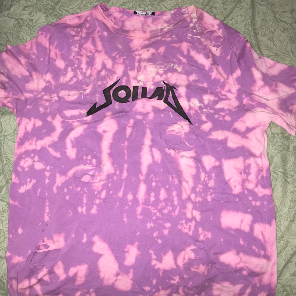 Ripped up/TYE Dye/T- Shirt dress